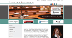 Desktop Screenshot of elizabethsilverman.com